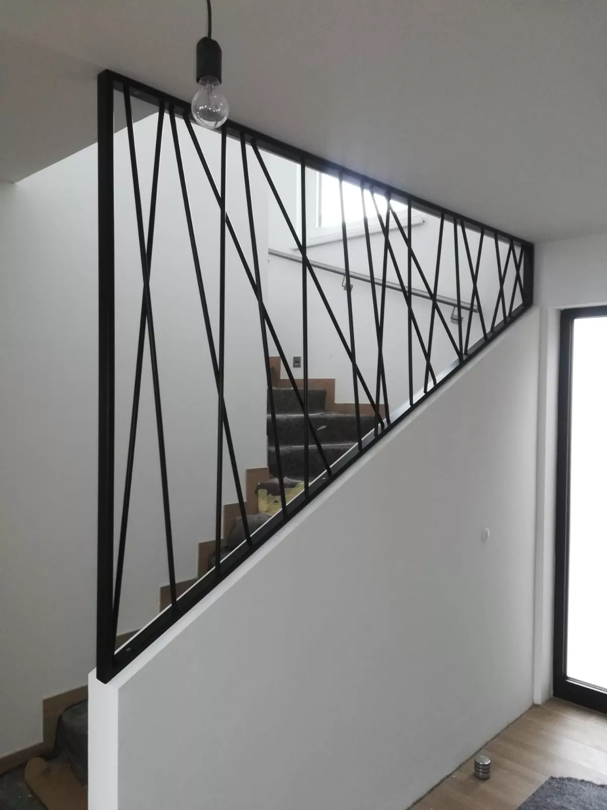 kunstvolles Geländer Stiegenhaus